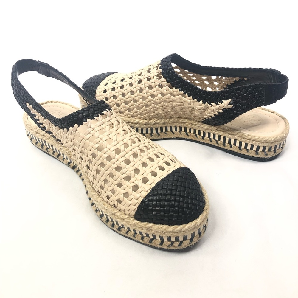 Tory Burch Dandy Woven Flat Espadrille